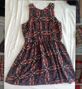 Multicolor mini dress